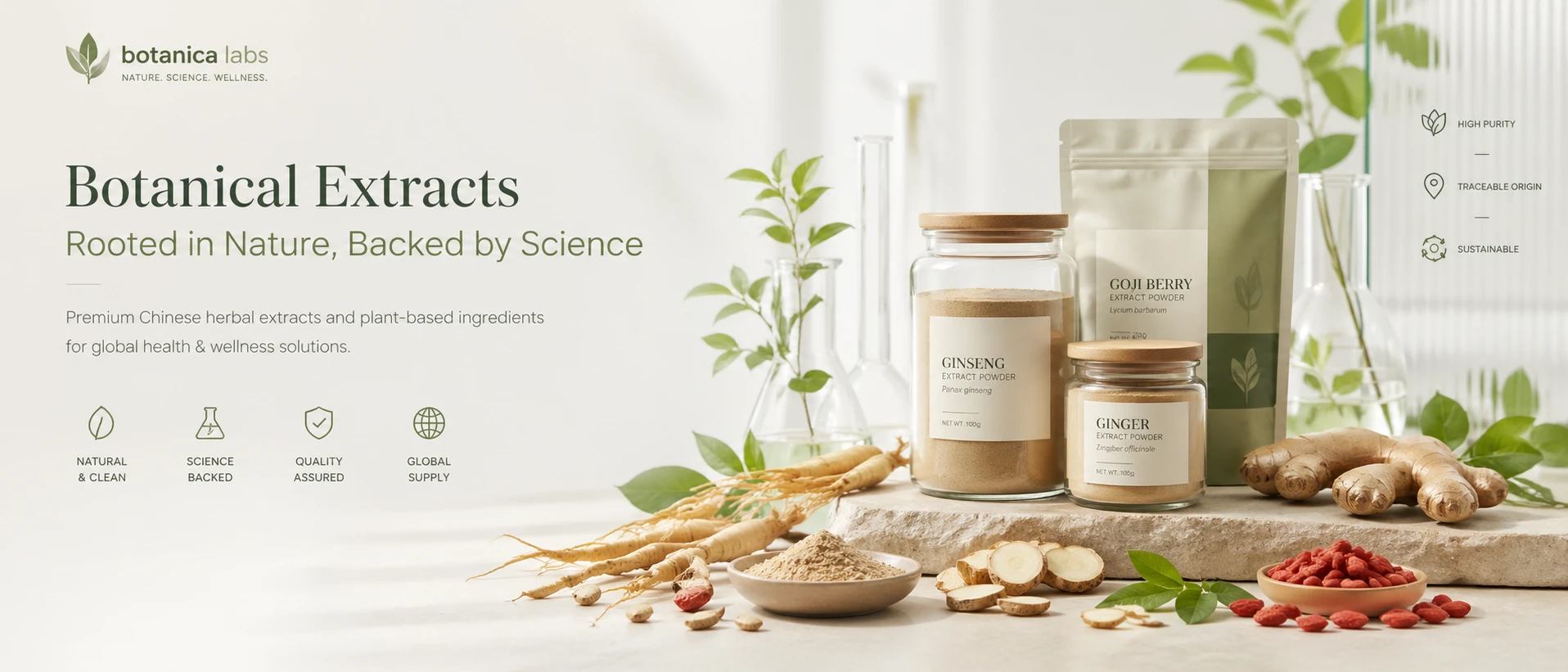 Premium Chinese Botanical Extracts